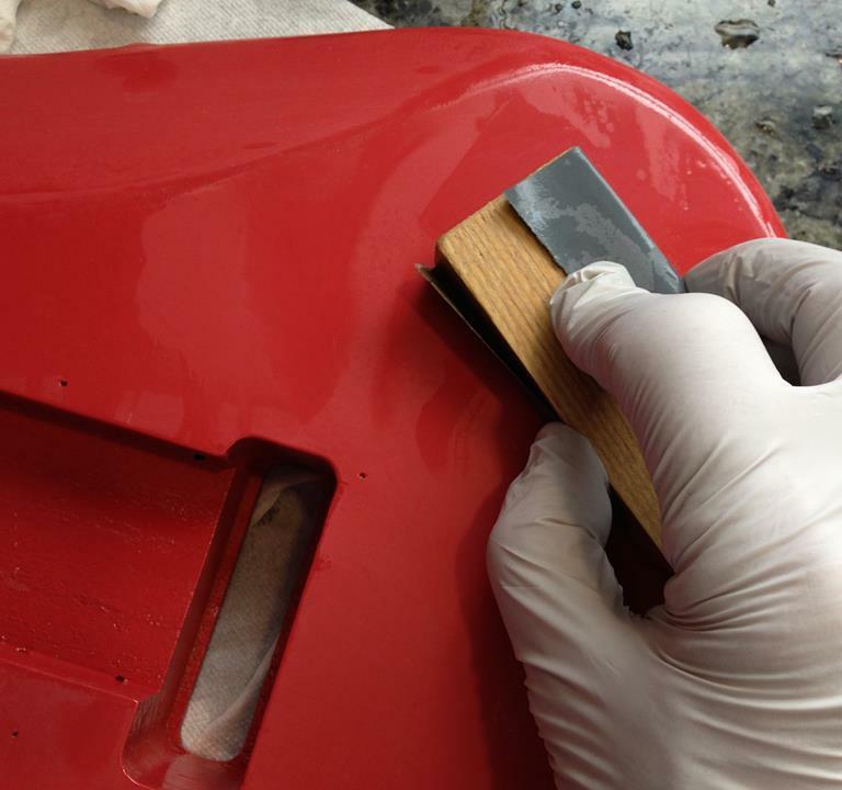 <span style="font-weight: bold;">HAND APPLIED NITROCELLULOSE LACQUER</span>